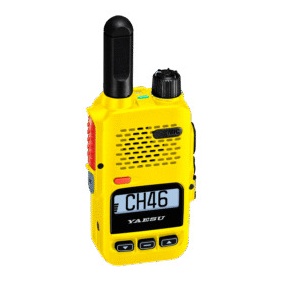 デジタル簡易無線・登録局 無線機・トランシーバー 電波出力2W コンパクトサイズ 新機能「YAESUコネクト」搭載で混信の通話障害ゼロ！ フロントキー付きモデル BT搭載