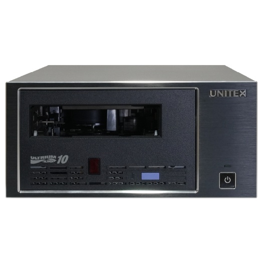 LTO-10テープ装置(外付/容量:30TB(非圧縮)75TB(圧縮)/USB3.2&SAS/Windows/転送速度:400Mbps)&アーカイブソフトウェア「ArchiveLT」&標準保守5年
