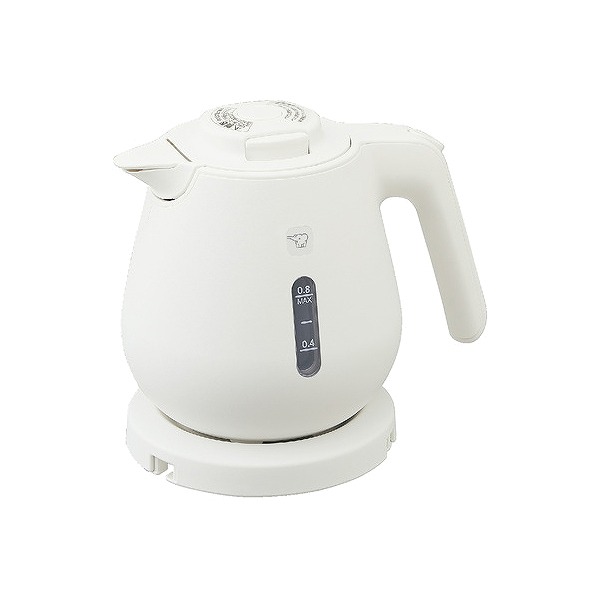 電気ケトル 0.8L ホワイト