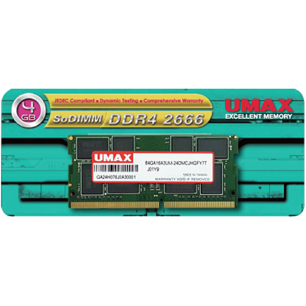 ノートPC用メモリー SO-DIMM DDR4-2666 4GB 1枚組