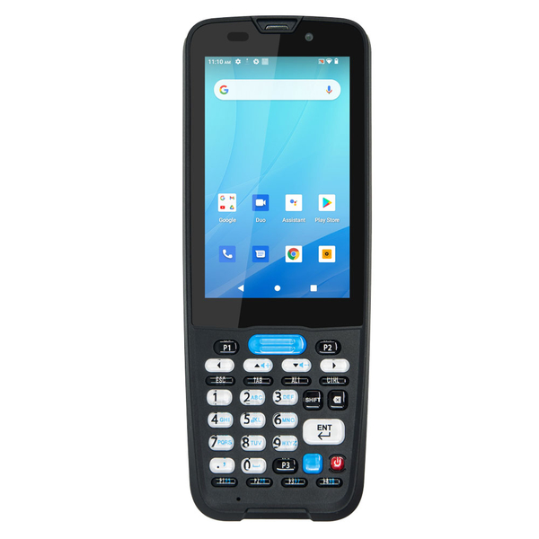 HT330 Android ハンディターミナル、4G LTEモデル、2Dバーコードスキャナ、バッテリ、USBケーブル