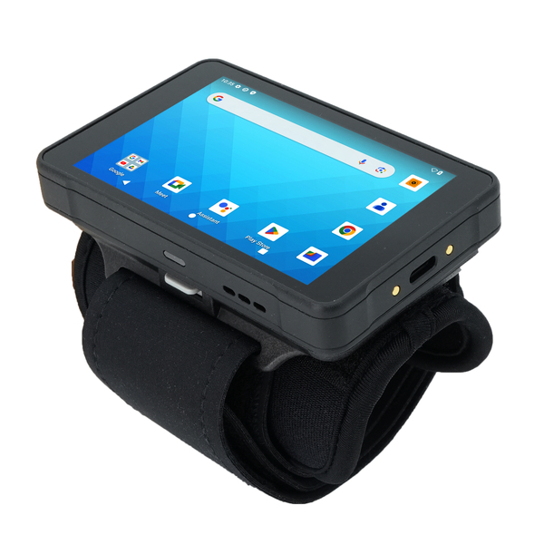 WD200 Plus、ウェアラブルターミナル、スキャナなし、Android 13 OS、WiFi、Bluetooth、カメラ、GPS、NFC、バッテリ(内蔵)、USB充電ケーブル付