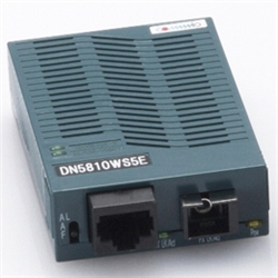 10/100/1000BASE-T/Xメディアコンバータ ⇒SMF1心、2m～25km伝送 DN5810WS3Eと対向