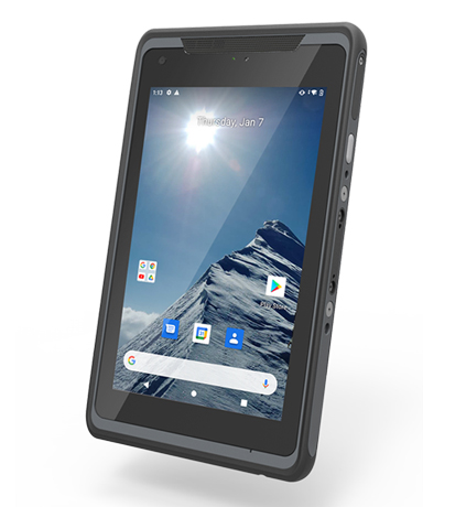 8インチ産業グレードタブレット (Qualcomm Snapdragon 660 プロセッサー/4GB/eMMC・64GB/Android 12 搭載/8型/SIMスロット：あり/Google AER 認証済)