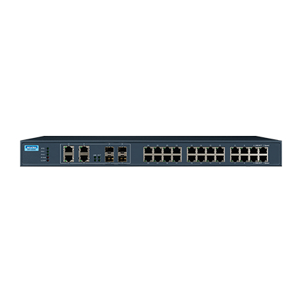 産業用コミュニケーションEKI 24GE + 4G Combo Port Unmanaged Switch with Wide Temperature