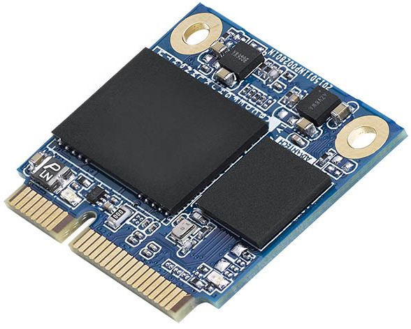 産業向け ハーフサイズ mSATA 640シリーズ 128GB MLC (-40～85℃)
