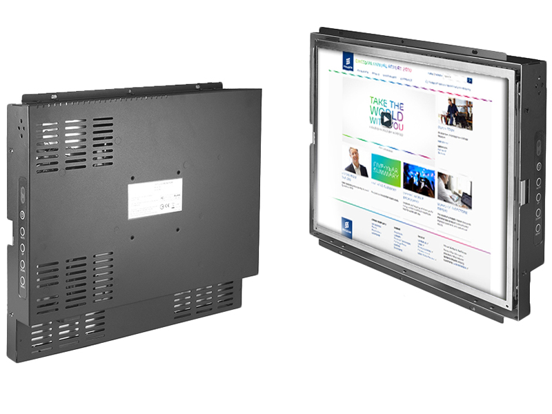 Winsonic　15インチ 組込み向け産業用オープンフレームモニタ XGA VGA×1 VESA75対応