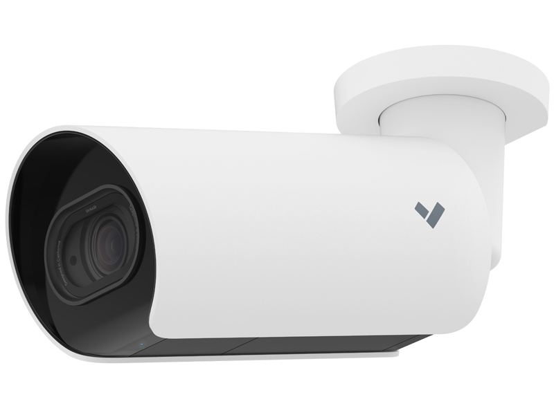 Verkada CB52-E Outdoor Bullet Camera 5MP Telephoto Zoom Lens 512GB of Storage Maximum 60 Days of Retention