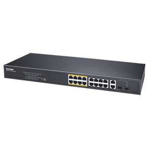 AW-FGT-180F-250 16ポート PoEスイッチ (16P FE PoE + 2P GbE)