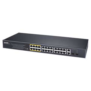 AW-FGT-260F-380 24ポート PoEスイッチ (24P FE PoE + 2P GbE)