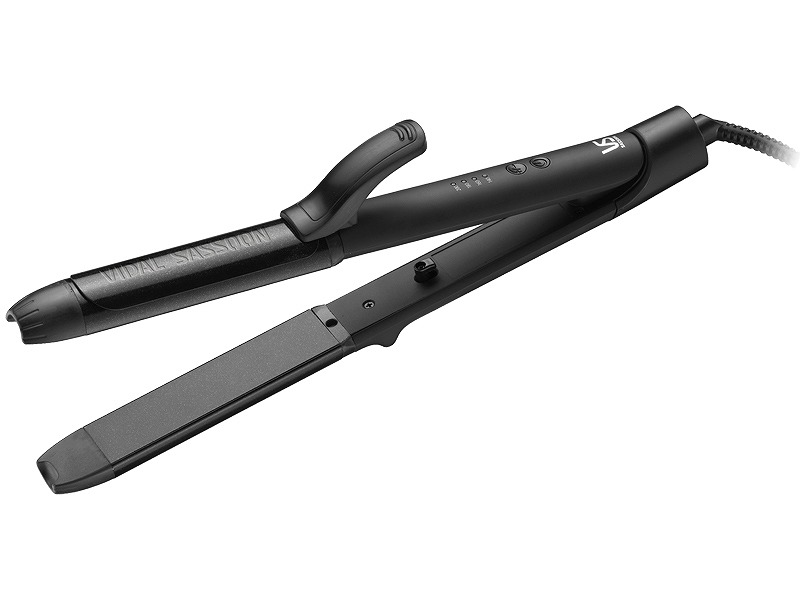 ヴィダルサスーン マイナスイオン2WAYアイロン（ブラック）