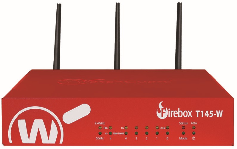 Trade Up to WatchGuard Firebox T145-W with 1-yr Total Security Suite