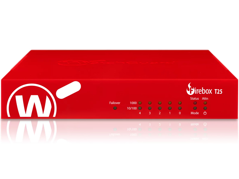 WatchGuard Firebox T25 with 1-yr Standard Support
