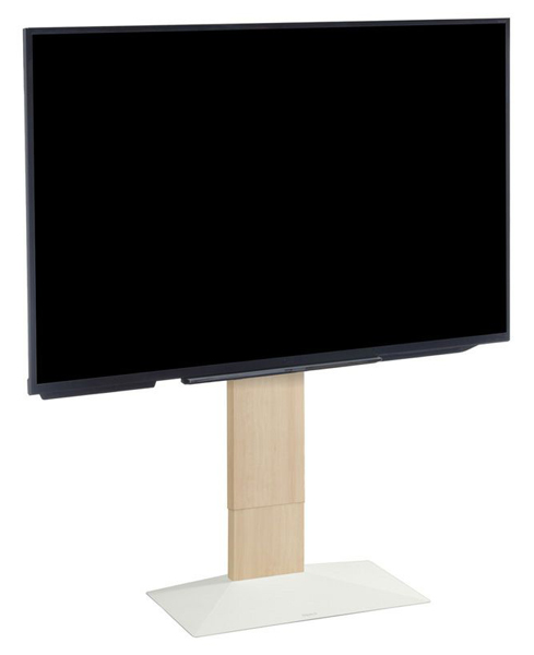 32～80型対応 WALL 壁寄せテレビスタンド V3 ロータイプ ホワイトオーク