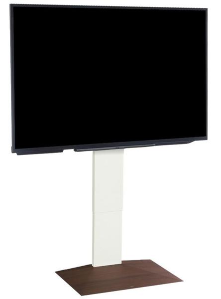 32～80型対応 WALL 壁寄せテレビスタンド V3 ハイタイプ ウォールナットベース