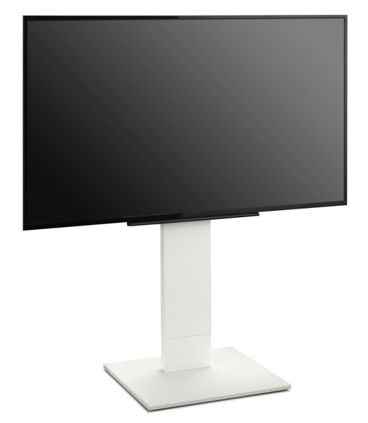32～80型対応 WALL 自立式テレビスタンド V5 ロータイプ サテンホワイト