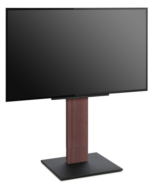 32～80型対応 WALL 自立式テレビスタンド V5 ロータイプ ウォールナット