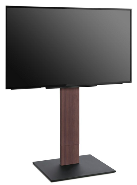32～80型対応 WALL 自立式テレビスタンド V5 ハイタイプ ウォールナット