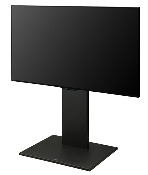 32～60型対応 WALL 自立式テレビスタンド V2 キャスターロータイプ サテンブラック