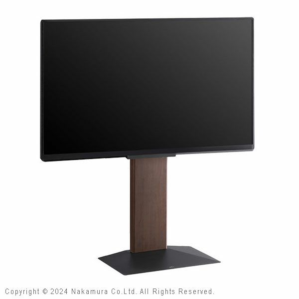 24～55型対応 WALL 壁寄せテレビスタンド V3 COMPACT ウォールナット