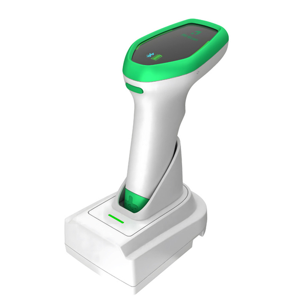 AirScan Handheld 2次元コードリーダー 無線 Bluetooth スーパーキャパシタパック（急速充放電） 充電クレードルセット