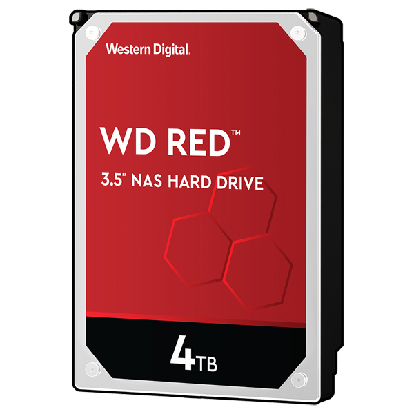 WD Redシリーズ 3.5インチ内蔵HDD 4TB SATA3（6Gb/s） 5400rpm 256MB WD40EFAX-RT