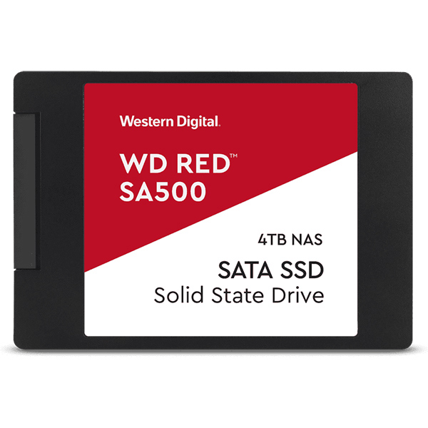 WD Red 3D NANDシリーズ SSD 4TB SATA 6Gb/s 2.5インチ 7mm 高耐久モデル 国内正規代理店品 WDS400T1R0A