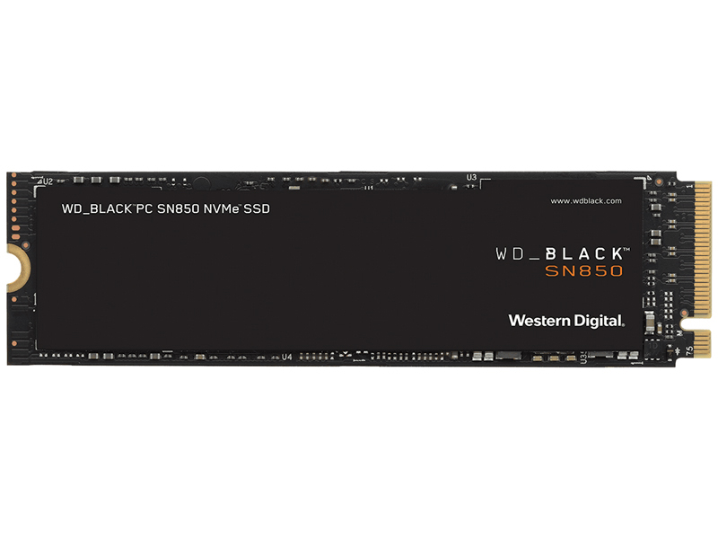 WD Black SN850 内蔵SSD PCIe Gen4×4 2TB 5年保証 WDS200T1X0E