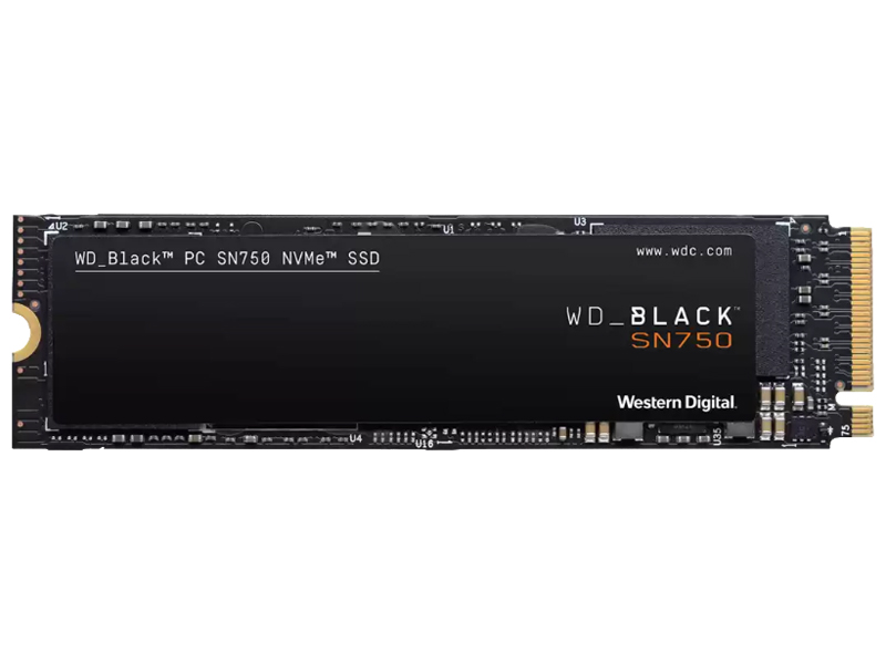 WD Black SN750 内蔵SSD PCIe Gen3×4 4TB 5年保証 WDS400T3X0C
