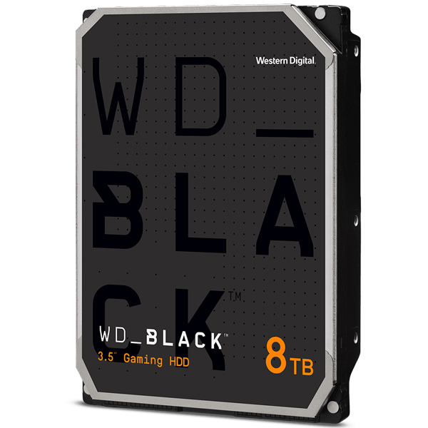 WD Blackシリーズ 3.5インチ内蔵HDD ゲーミング/クリエイティブ用 8TB SATA3.0(SATA 6Gb/s) 7200rpm 256MB 5年保証 WD8001FZBX