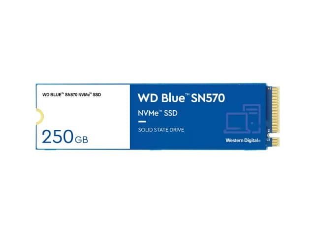 WD Blue SN570シリーズ NVMe接続 M.2 2280 SSD 250GB 5年保証 WDS250G3B0C