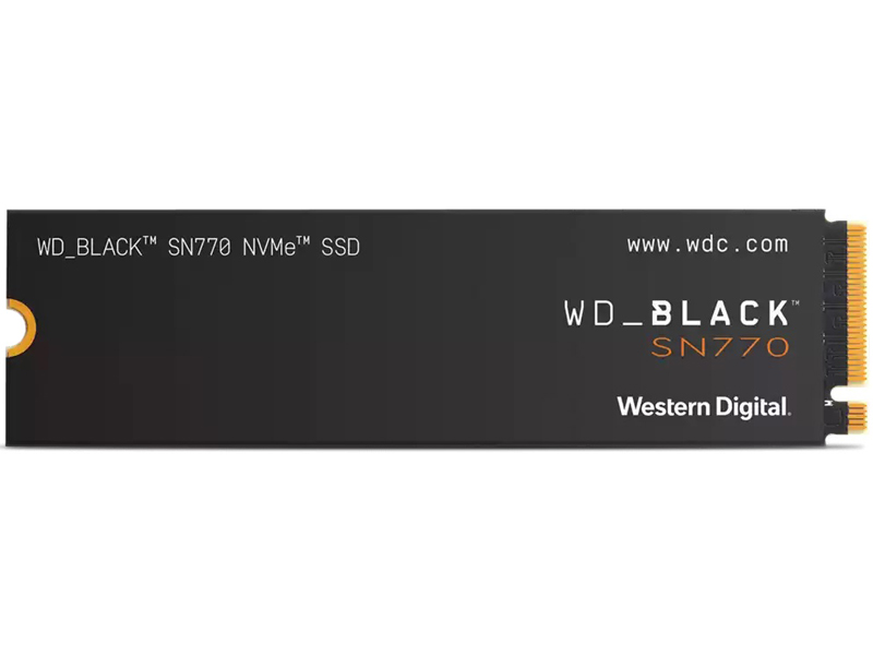 WD Black SN770 内蔵SSD PCIe Gen4×4 500GB 5年保証 WDS500G3X0E