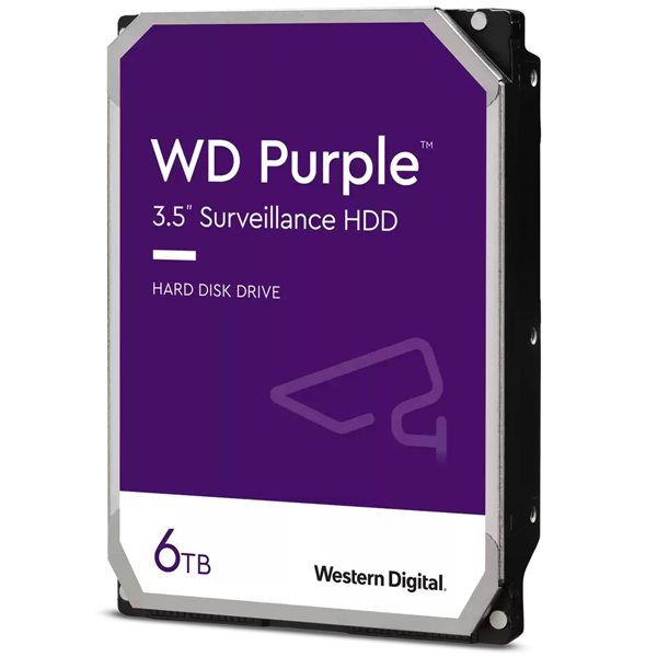 WD Purple SATA6G接続ハードディスク 6TB 3年保証 WD63PURZ