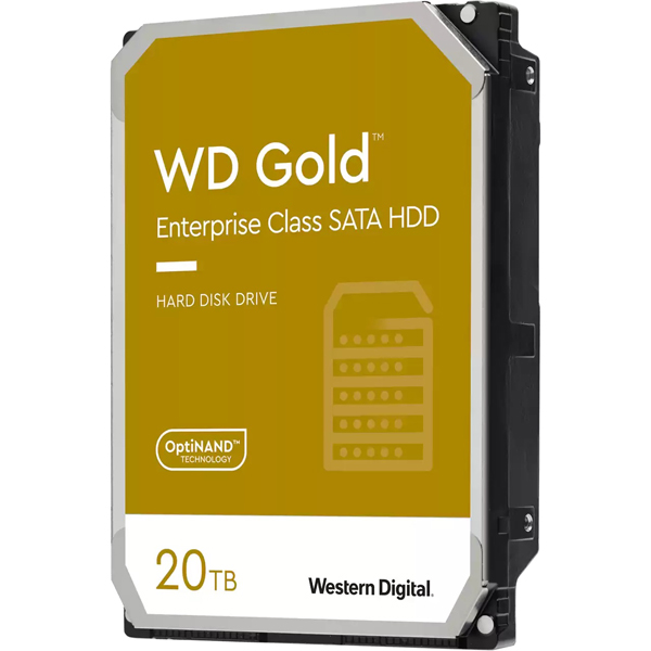 WD Gold Enterprise Class SATA6G接続HDD 5年保証 20TB WD201KRYZ