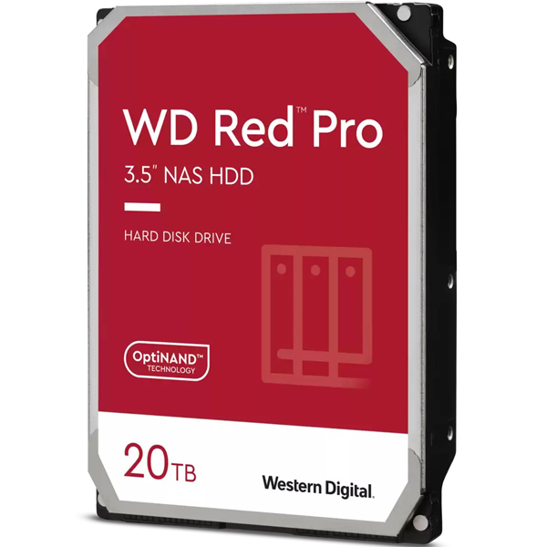 WD Red Pro 3.5インチHDD 20TB 5年保証 WD201KFGX
