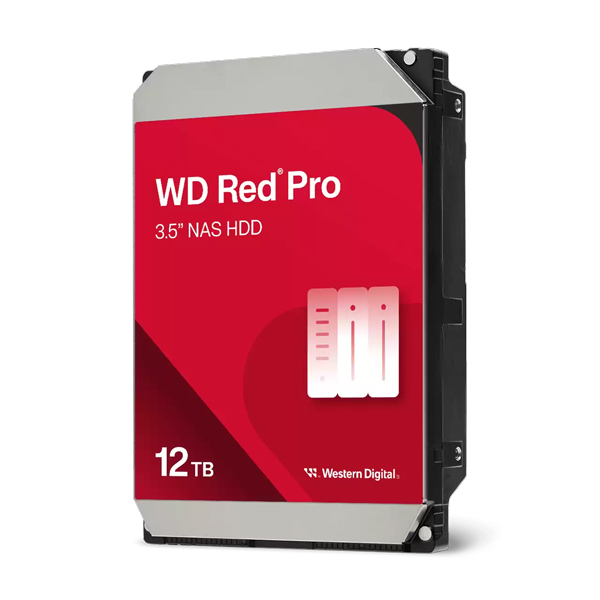 WD Red Pro NAS Storage SATA3 6Gbps(SATA6G) 3.5型 ハードディスク 12TB WD122KFBX