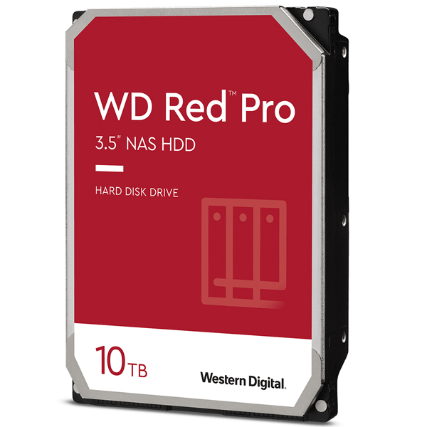 WD Red Proシリーズ 3.5インチ内蔵HDD 10TB WD102KFBX