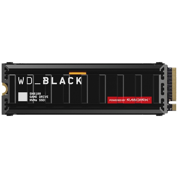 WD_BLACK SN8100 M.2 2280 PCIe Gen5x4 NVMe 2.0 SSD ヒートシンク付 1TB