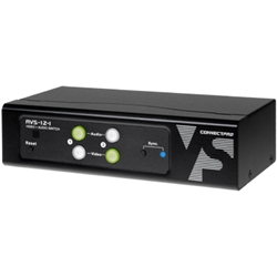 2入力1出力VGA＆AUDIO切替器（EDID保持機能付き）
