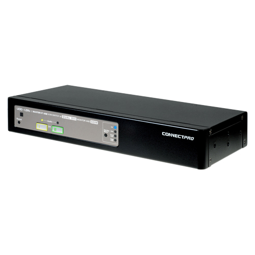 2ポート DVIデュアルモニタ対応KVMスイッチ
