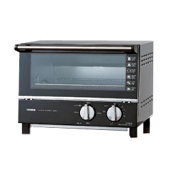 オーブントースター ブラック