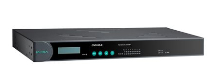 8ポート RS-232C/422/485 デュアルLANターミナルサーバ
