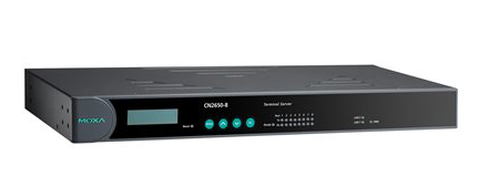 8ポート RS-232C/422/485 デュアルLANターミナルサーバ
