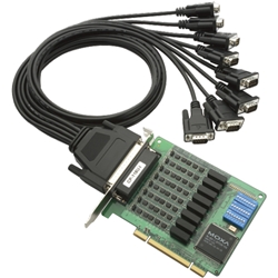 8ポート RS-232C/422/485 ユニバーサルPCIボード、光絶縁