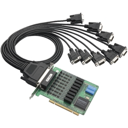 8ポート RS-422/485 ユニバーサルPCIボード、光絶縁