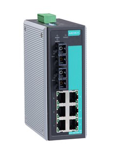 EtherDevise Server 6ポート10/100BaseTx、2ポートマルチモード100BaseFx