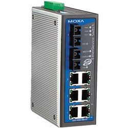 マネージドスイッチ、6xRJ45 2xマルチSC