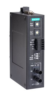 RS-232/422/485⇒ファイバコンバータ シングルST 2KVアイソレーション IECEx認証