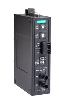 RS-232/422/485⇒ファイバコンバータ シングルST 2KVアイソレーション Tモデル IECEx認証