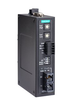 工業用RS-232C/422/485⇒シングルモード ファイバーコンバータ(SCコネクタ)、Tモデル